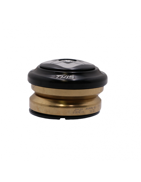 Jeu De Direction Pride Ti45 Titanium (IS) 1-1/8" - Noir