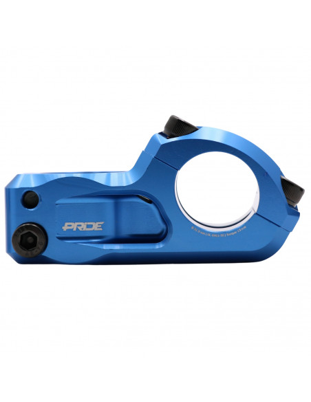 Potence Pride Cayman V2 Ø31.8mm - Bleu