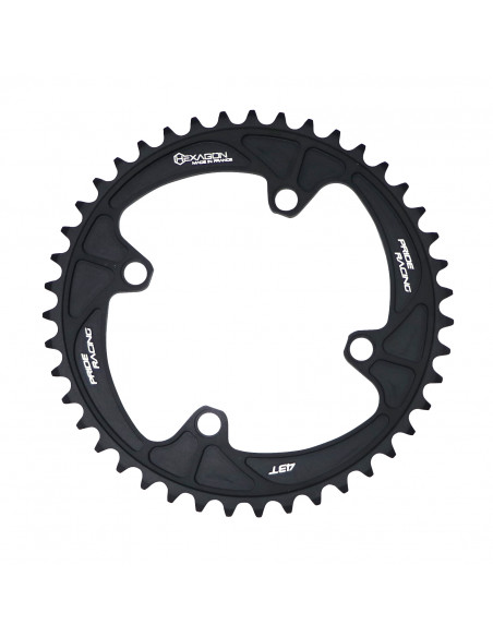 Couronne Pride Hexagon 4 Vis Non Filetées Black