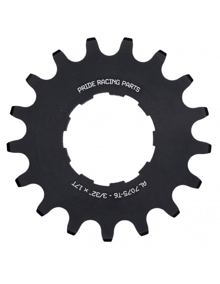 Pignon Pride Racing Spiral V2 - Aluminium
