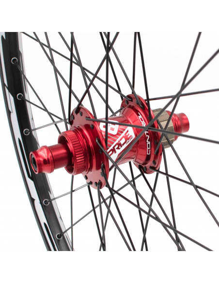 Roues 24" (507) Pride Control V1 V-Brake - Red