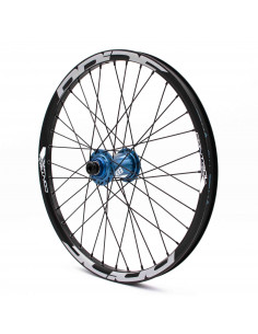 Roues 20" (406) Pride Control V1 20/10mm Blue - V-Brake/Disque 2