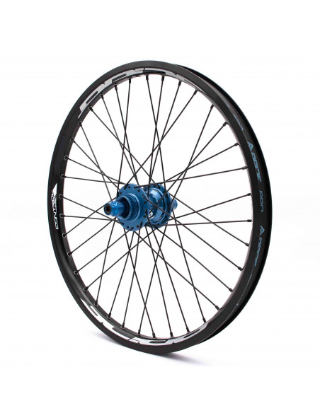 Roues 20" (406) Pride Control V1 20/10mm Blue - V-Brake/Disque