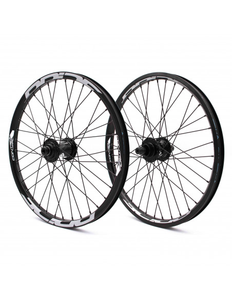 Roues 20" (406) Pride Control V2 20/10mm Black - V-Brake/Disque