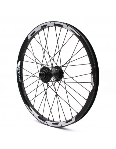 Roues 20" (406) Pride Control V2 20/10mm Black - V-Brake/Disque