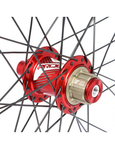 Roues 24" (507) Pride Control V1 Disque - Red