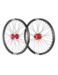 Roues 20" (406) Pride Control V1 20/10mm Red - Helium M24