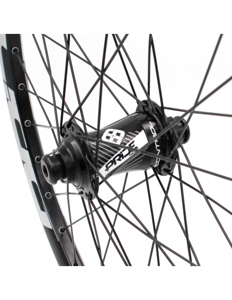 Roues 24" (507) Pride Control V2 20/10mm V-Brake Black