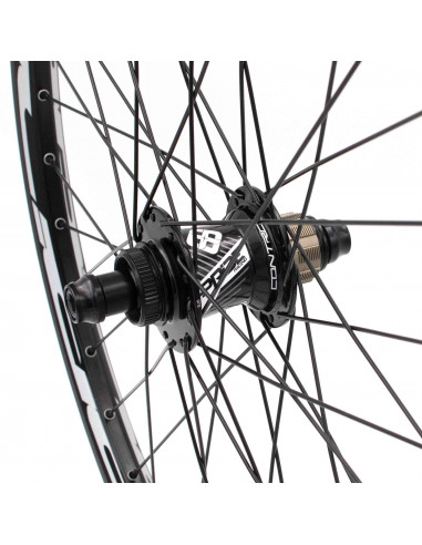 Roues 24" (507) Pride Control V2 20/10mm V-Brake Black