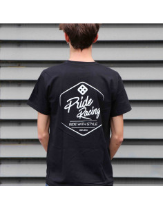 T-Shirt Pride Ride With Style Black 2