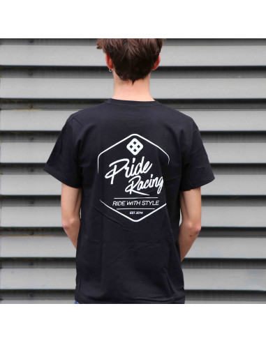 T-Shirt Pride Ride With Style Black