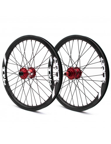 Pride Gravity Disc UD Gloss Red - 20" (406) Wheelset