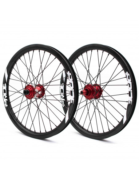 Roues 20" (406) Pride Gravity Gloss Disque / Pride Control Red