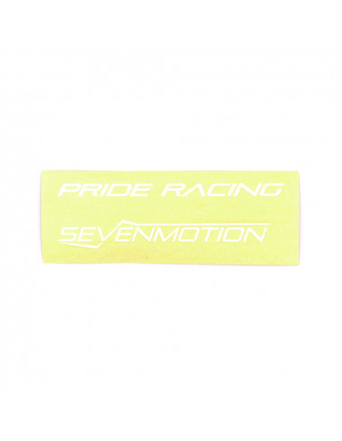 Sticker Full Pack Pride Racing Sevenmotion 8'' - White