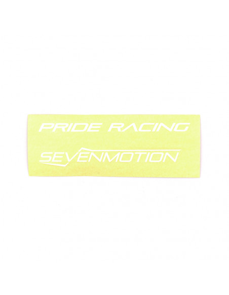 Sticker Full Pack Pride Racing Sevenmotion 7''/7,5'' - White