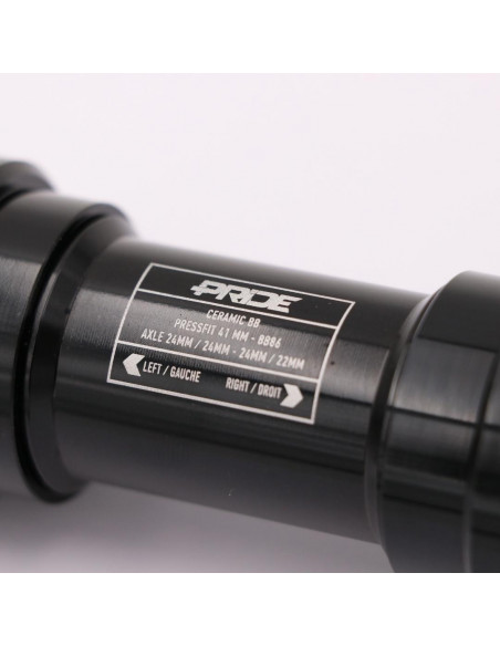 Boitier De Pédalier Pride Racing BB86 Ceramic - 24mm