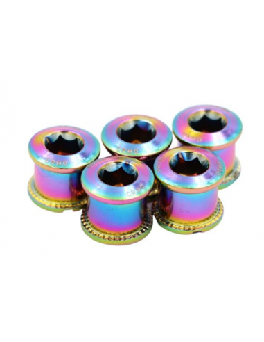 Bolt/Nuts Chainring Pride Vortex Aluminium