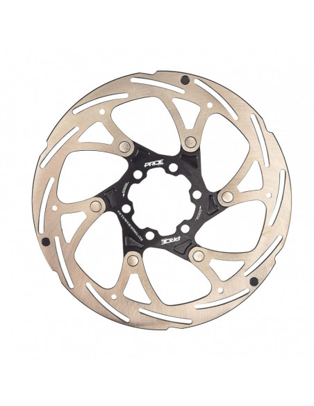 Disque Pride Racing Elite ISO6 Black - 140mm
