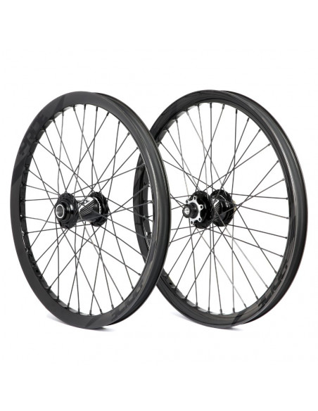 Roues 20" (406) Pride Wave Gloss Black - Control V2 20/10mm - Black