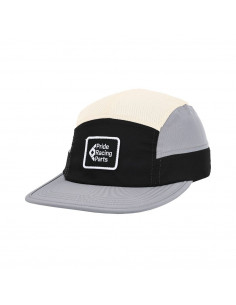 Pride 5 Panel Cap - Icon Patch - Grey/Sand