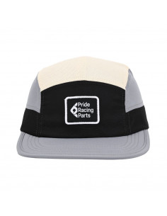 Pride 5 Panel Cap - Icon Patch - Grey/Sand 2