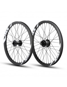 Roues 20" (406) Pride Wave Matt White - Matrix 20/15mm - Black