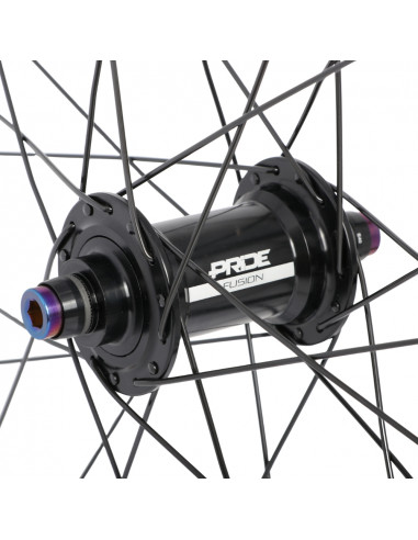 Roues 20" (451) Pride Wave Matt Black - Fusion 10/10mm Black