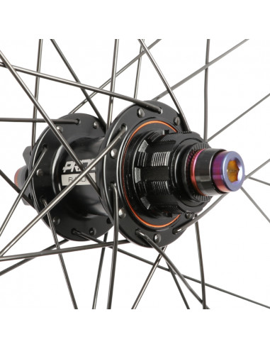 Roues 20" (451) Pride Wave Matt Black - Fusion 10/10mm Black